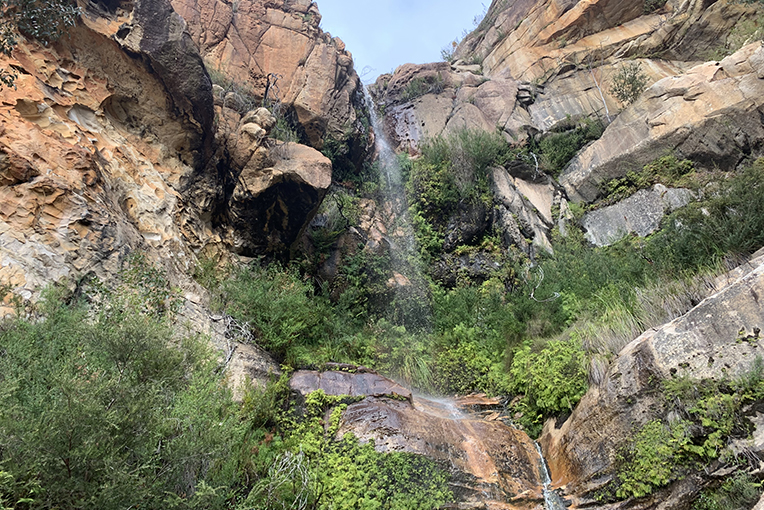 Beehive Falls in the Northern Grampians.